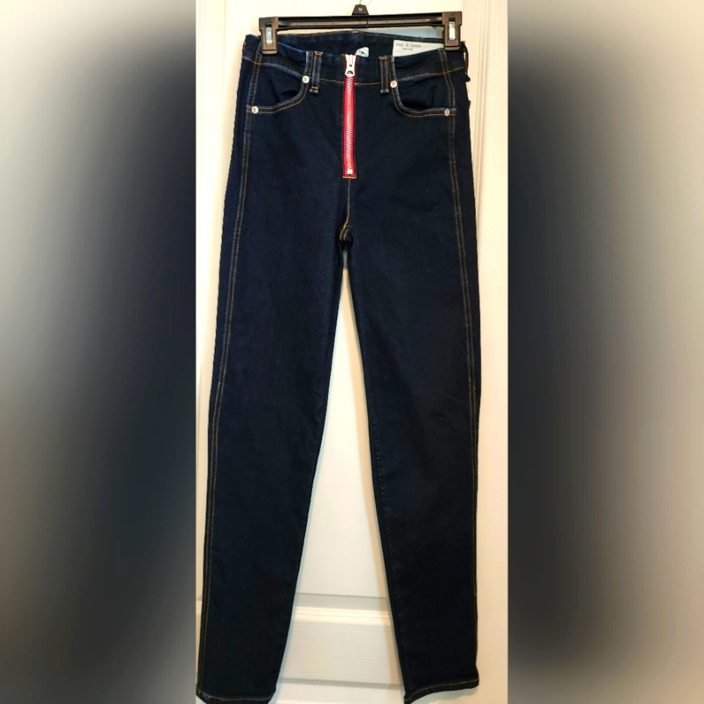 EUC Rag & Bone blue denim jeans Size 25